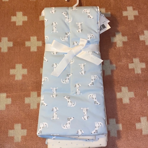 Puppy Print Baby Blanket - Picture 2 of 8